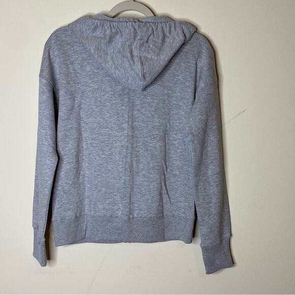 Spyder Gray Hoodie Full Zip Sweater Cotton Polyester Womens Size Medium NWT - Picture 2 of 5